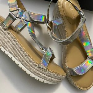 Nine West platform sandals